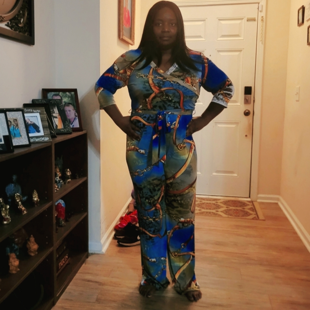 Wrap Top Jumpsuit